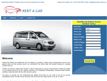 Tablet Screenshot of istanbulbusrental.com